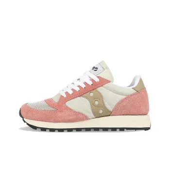 Saucony Jazz Original Vintage Low Top Running Shoes Women's Pink