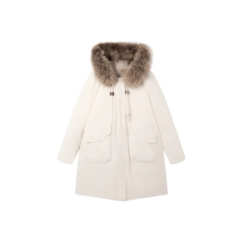 LEDIN Down Jacket Women's Winter Day White