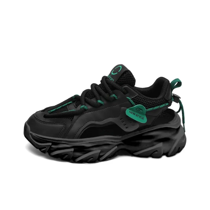 Frank Mully Abrasion Resistant Low Top Chunky Sneakers Men's-1