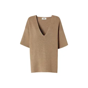 FENDI SS25 Knitwear Women's Dark Beige