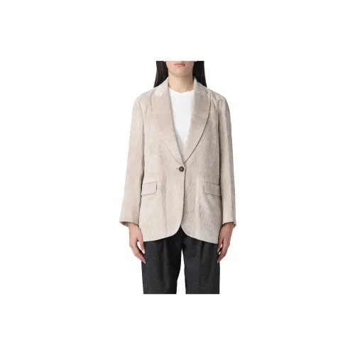 Brunello Cucinelli Business Suits Women's Light Umber