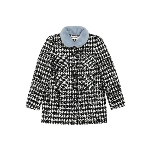 Self portrait Jackets Women's Black Plaid
