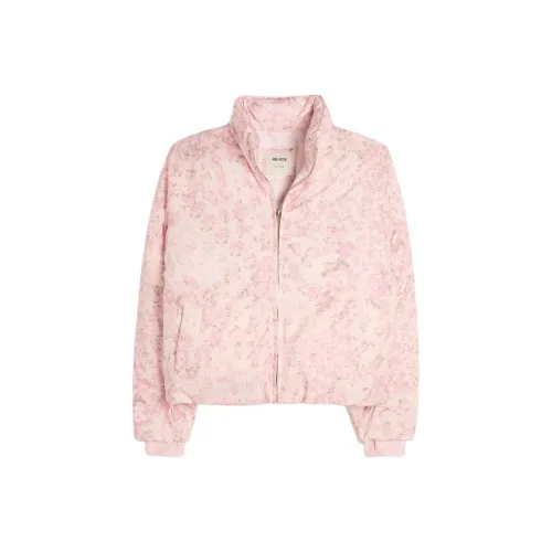 Hollister Jackets & Coats Women's Pink Leopard Print
