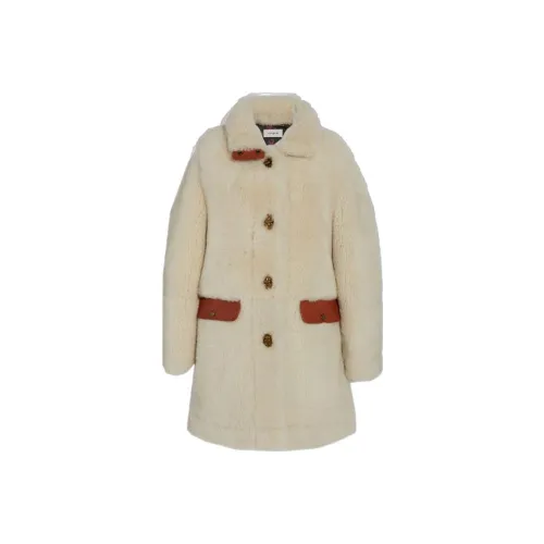 COACH Coats Women's Beige