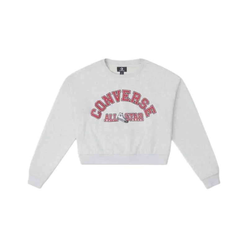 Converse Sweatshirt Women's Gray-0