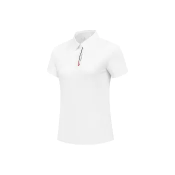 QIAODAN Sports Life Collection Polo Shirt Women's Jordan White