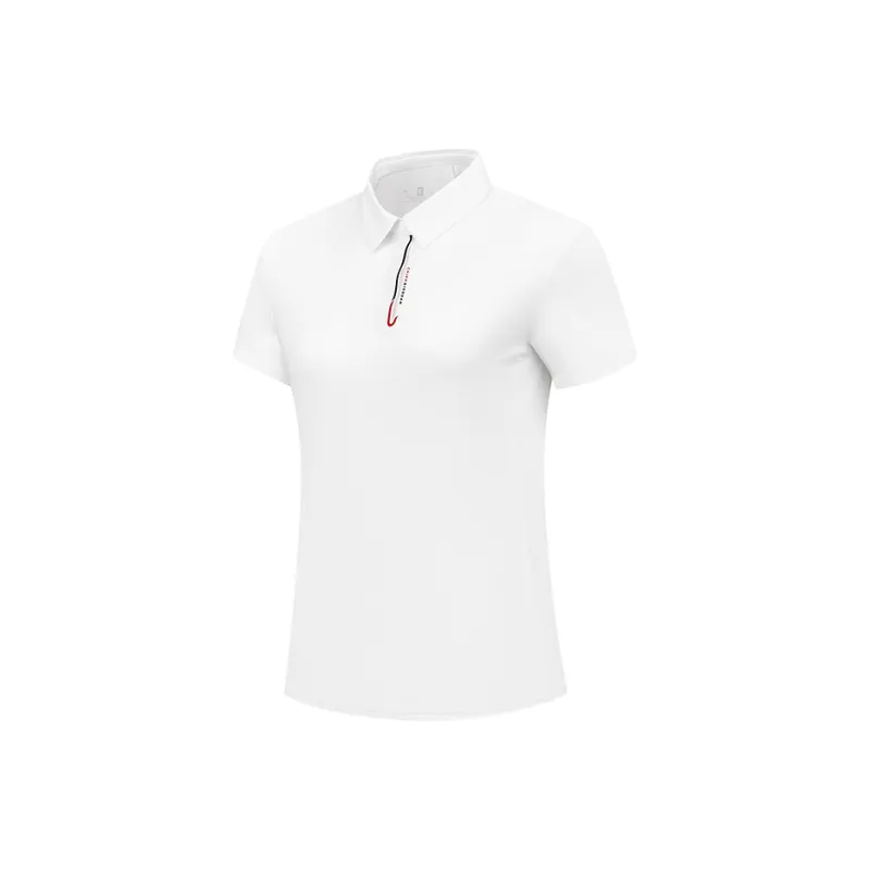 QIAODAN Sports Life Collection Polo Shirt Women's Jordan White-0