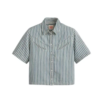 Levis Shirts Women's Blue