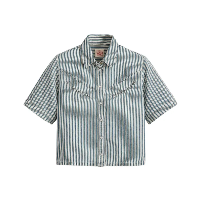 Levis Shirts Women's Blue-0