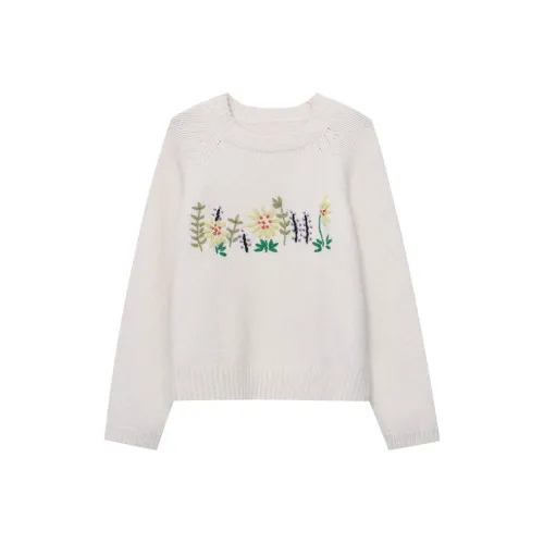 CHARM PICK Knitwear Women's Ecru
