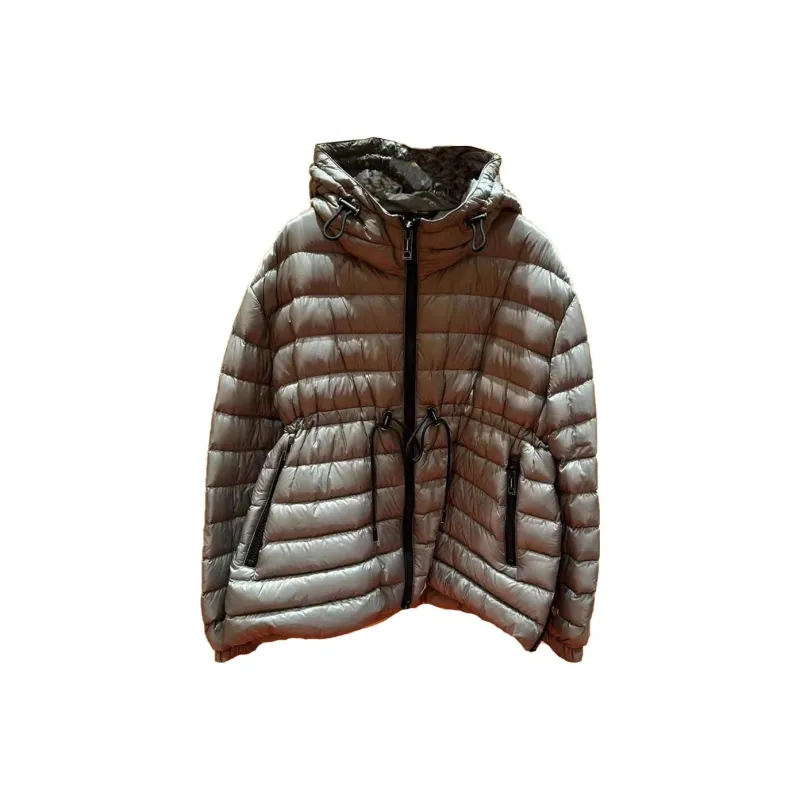 Burberry FW23 Down Jacket Women's Silver Gray-0