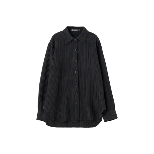 SOON FLOWER Shirt Women's Black
