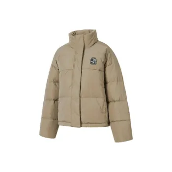 Vans PANDA PUFFER DOWN Down Jacket Women's Khaki