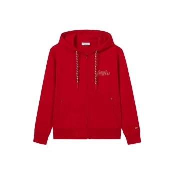 LACOSTE Auspicious Snake New Year Collection Sweatshirts Women's Red