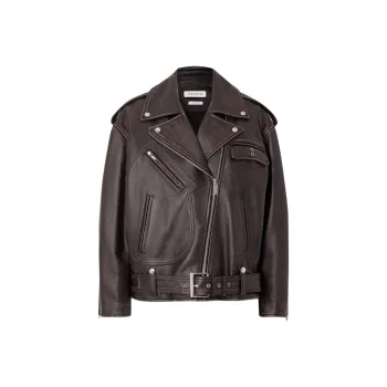 Alexander McQueen Leather Biker Jacket