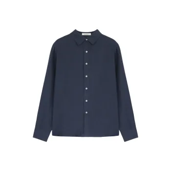 REAL EASY Shirt Women's Navy Blue