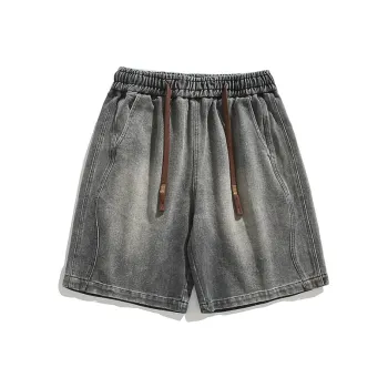 AMBER LIGHT Denim Shorts Unisex