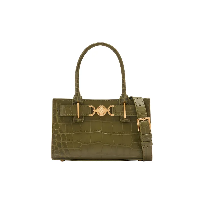 FANSIZHE VERSACE Calfskin Shoulder Bag, Crossbody Bag, Handbag Regular Women's Green-0