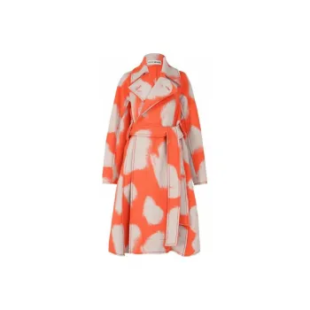 ISSEY MIYAKE Coats Women's Orange