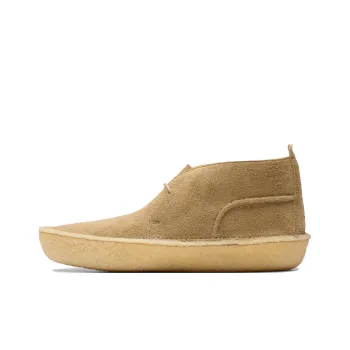 Clarks Desert Rain Ankle Boots Men's Light Brown
