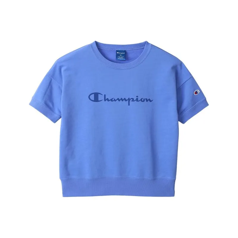 Champion SS24 Sweatshirt Women's Purple Vine Blue-0