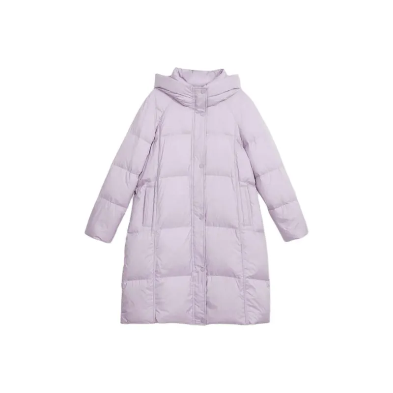 Yiner Down Jacket Women's Light Purple-0