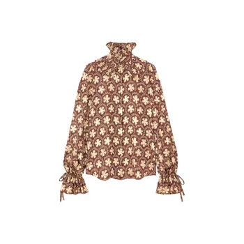 Valentino SS25 Shirt Women's Brown