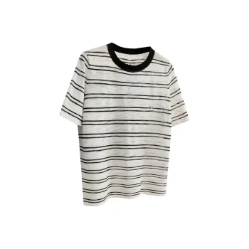 TOUCH Knitwear Women's Black White Stripes