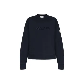 Moncler Logo Embroidered Crewneck Sweatshirt