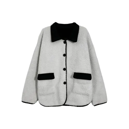 Icicofficial Coat Jacket Women's White