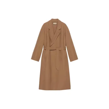 GUCCI Coats Women's Camel