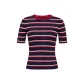 Blue Red White Stripes