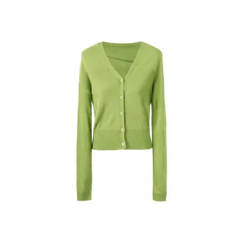 Self Who Knitwear Women's Fruit Green