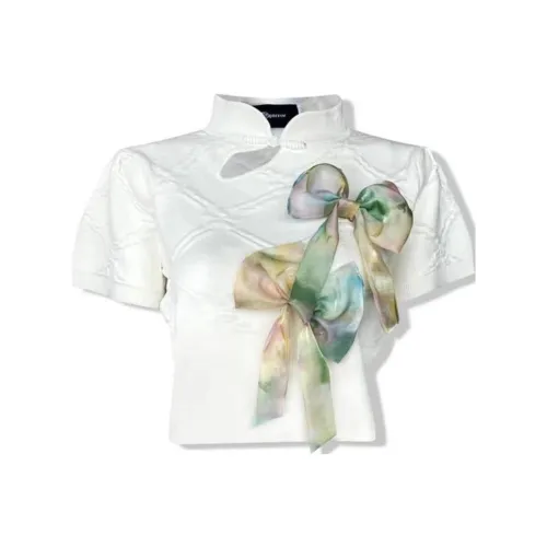 Aimme Sparrow 화이트 여성 니트웨어