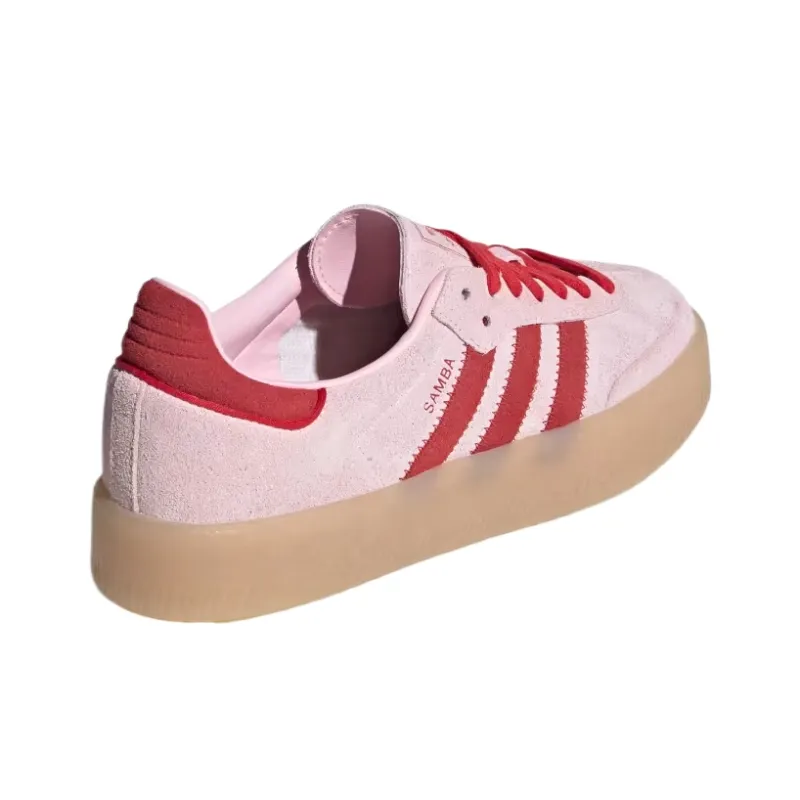 Adidas Sambae Clear Pink Better Scarlet Women's-3