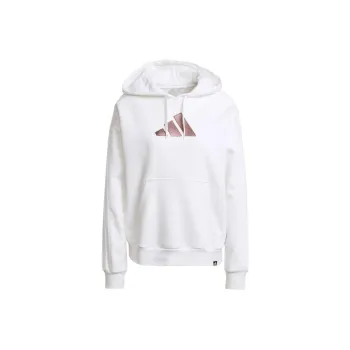 Adidas Free Shipping With AdiClub Holiday Graphic 3 Stripes Oversized Hoodie