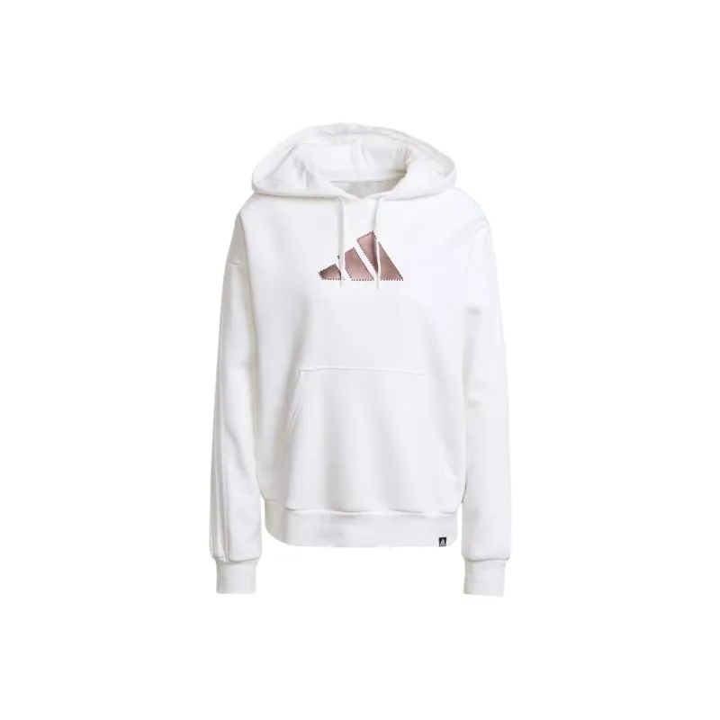 Adidas Free Shipping With AdiClub Holiday Graphic 3 Stripes Oversized Hoodie-0