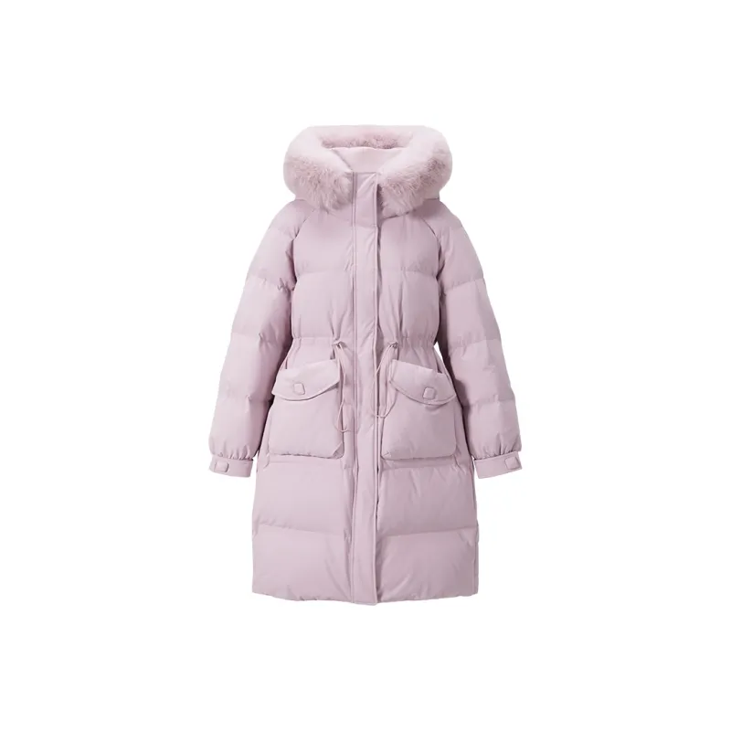 XIANGYING Down Jacket Women's Purple-0
