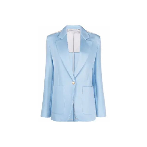 PALM ANGELS Stripe Detail Tailored Blazer
