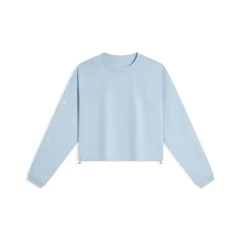 XTEP Sports Life Collection Sweatshirt Women's Misty Stream Blue