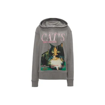 JW Anderson Cat Printed Hoodie