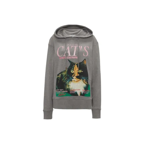 JW Anderson Cat Printed Hoodie