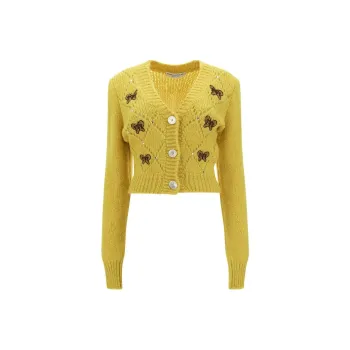 Alessandra Rich Knitwear Women's Yellow