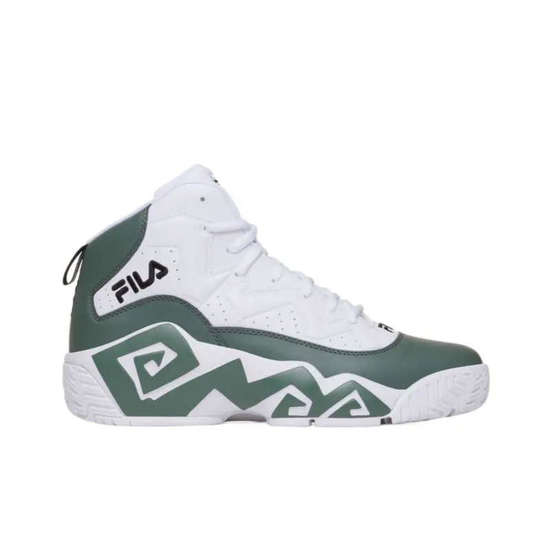 FILA MB Mid Top Basketball Shoes Men's White-1