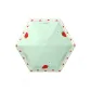 Upgraded Sun Protection Sun Umbrella 12 Bone[UV Protection]Strawberry Light Green