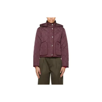 Burberry Jackets Coats Women's Dark Purple