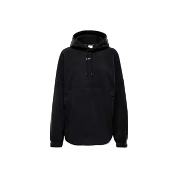 Nike One Women's Oversized Therma FIT Pullover Fleece Hoodie