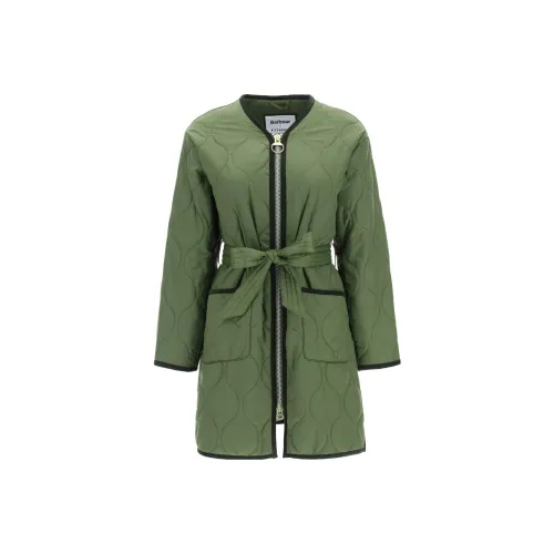 BARBOUR Coats Women's Green
