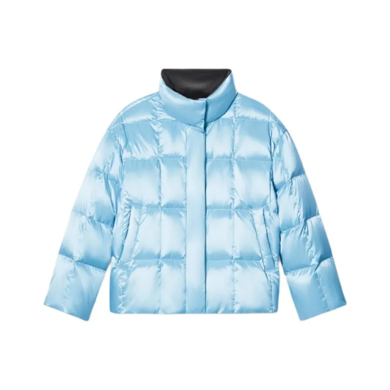 PSALTER Down Jacket Women's Vintage Blue-0