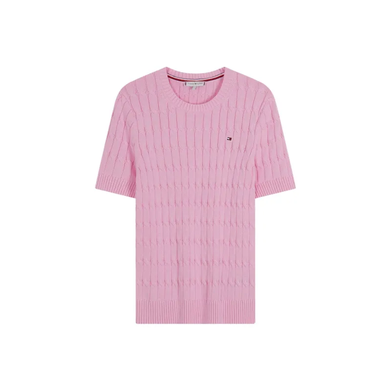 Tommy Hilfiger Ribbed knit T shirt-11